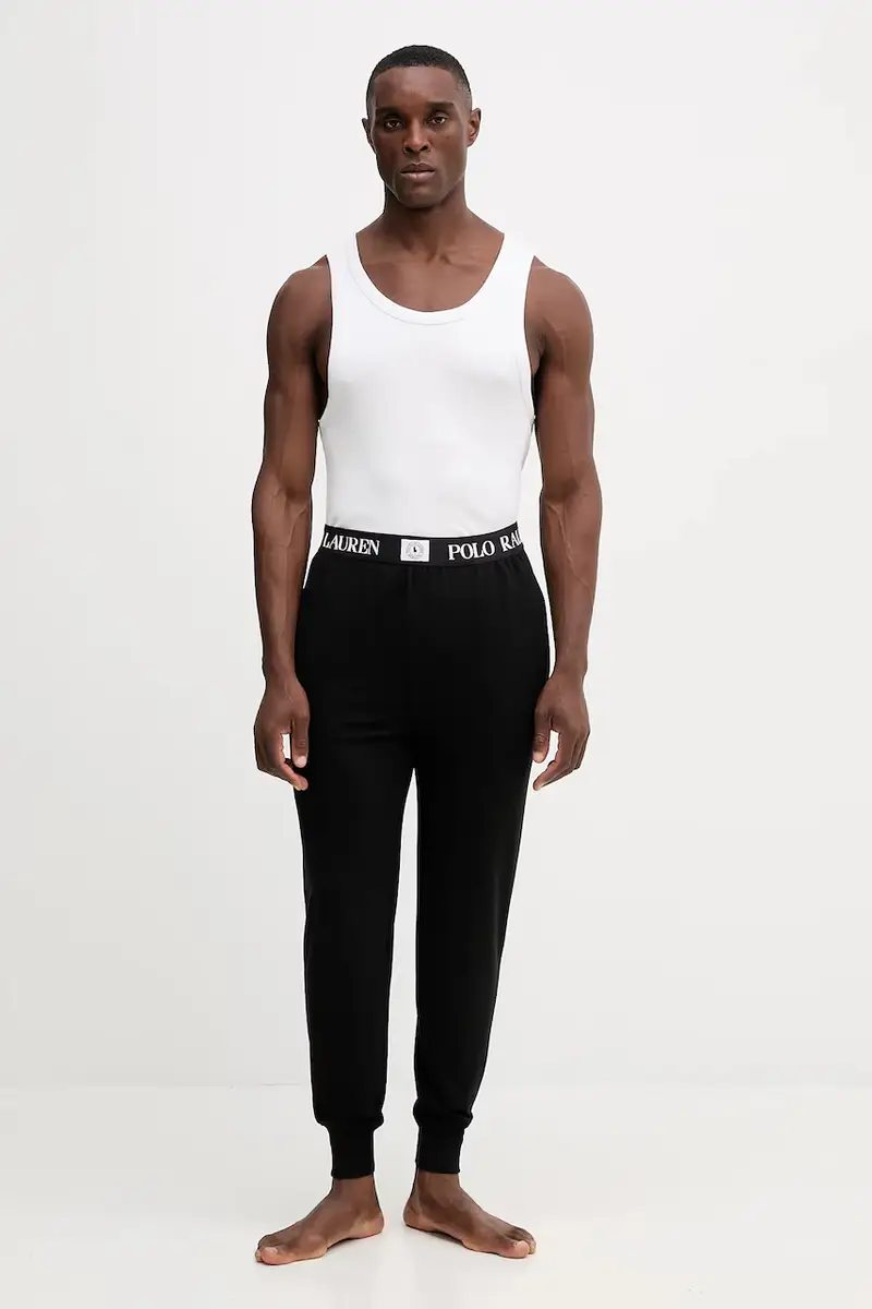 pantaloni da pigiama uomo colore nero 714P01949 miniatura 2