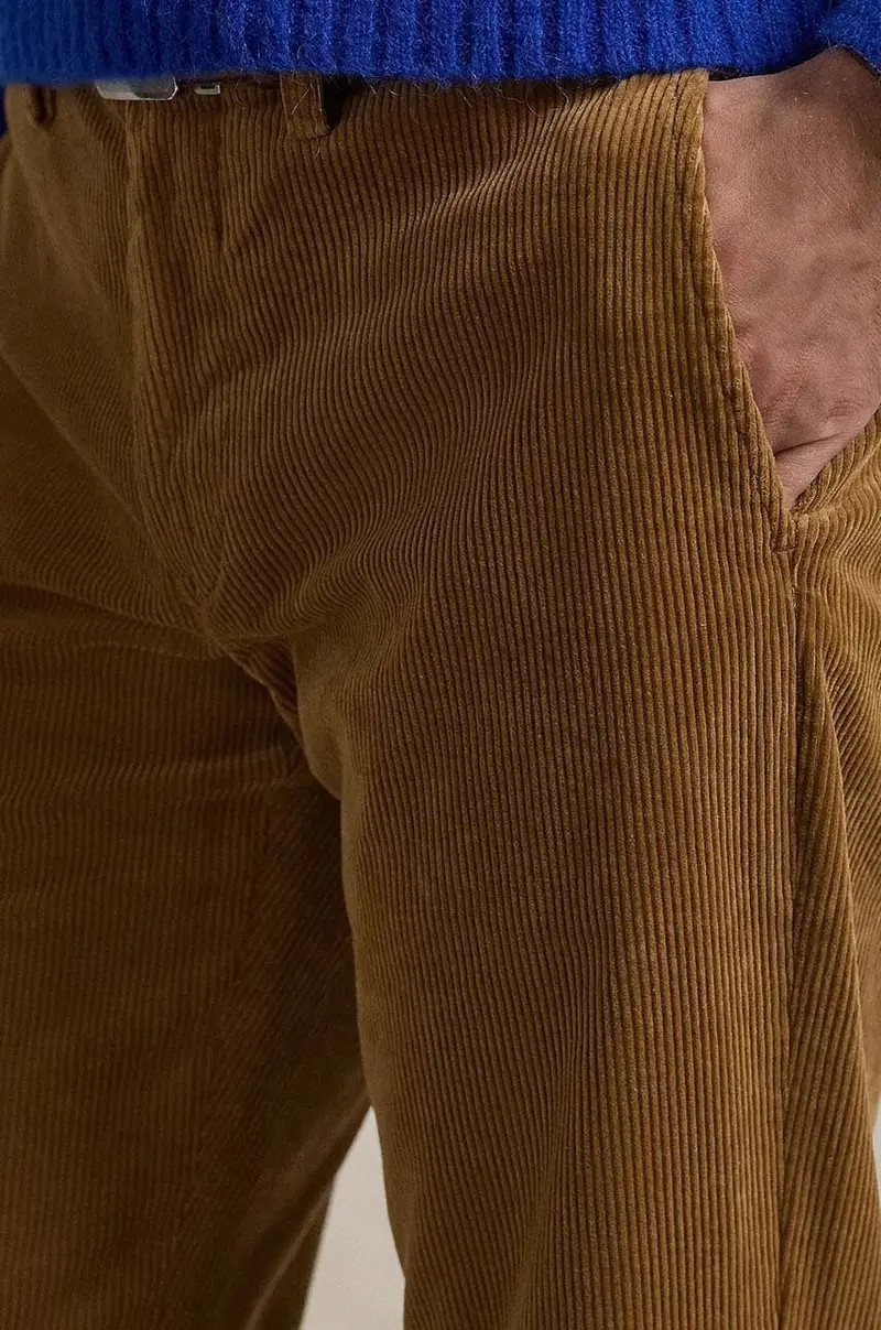 pantaloni in velluto a coste colore marrone 710884820 miniatura 4