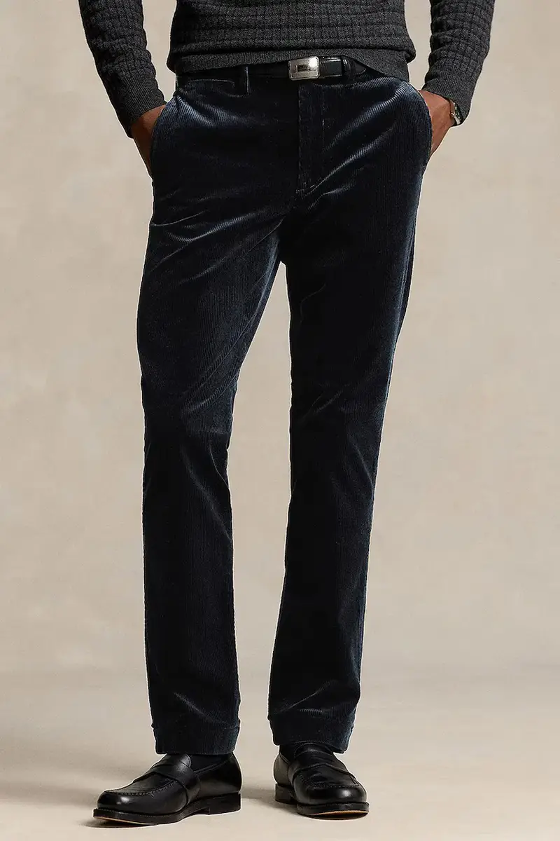 pantaloni in velluto a coste colore nero 710884820 miniatura 2