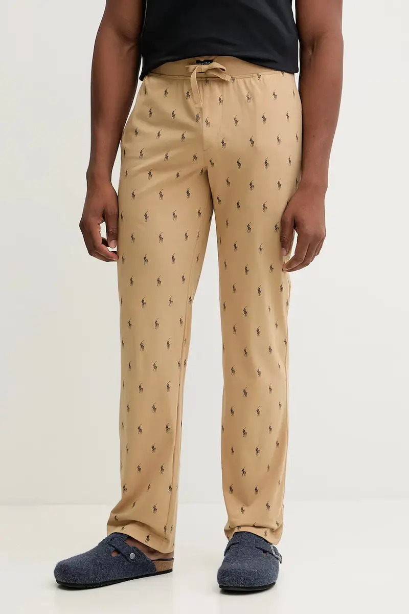 pantaloni notte in lana uomo colore beige 714899514