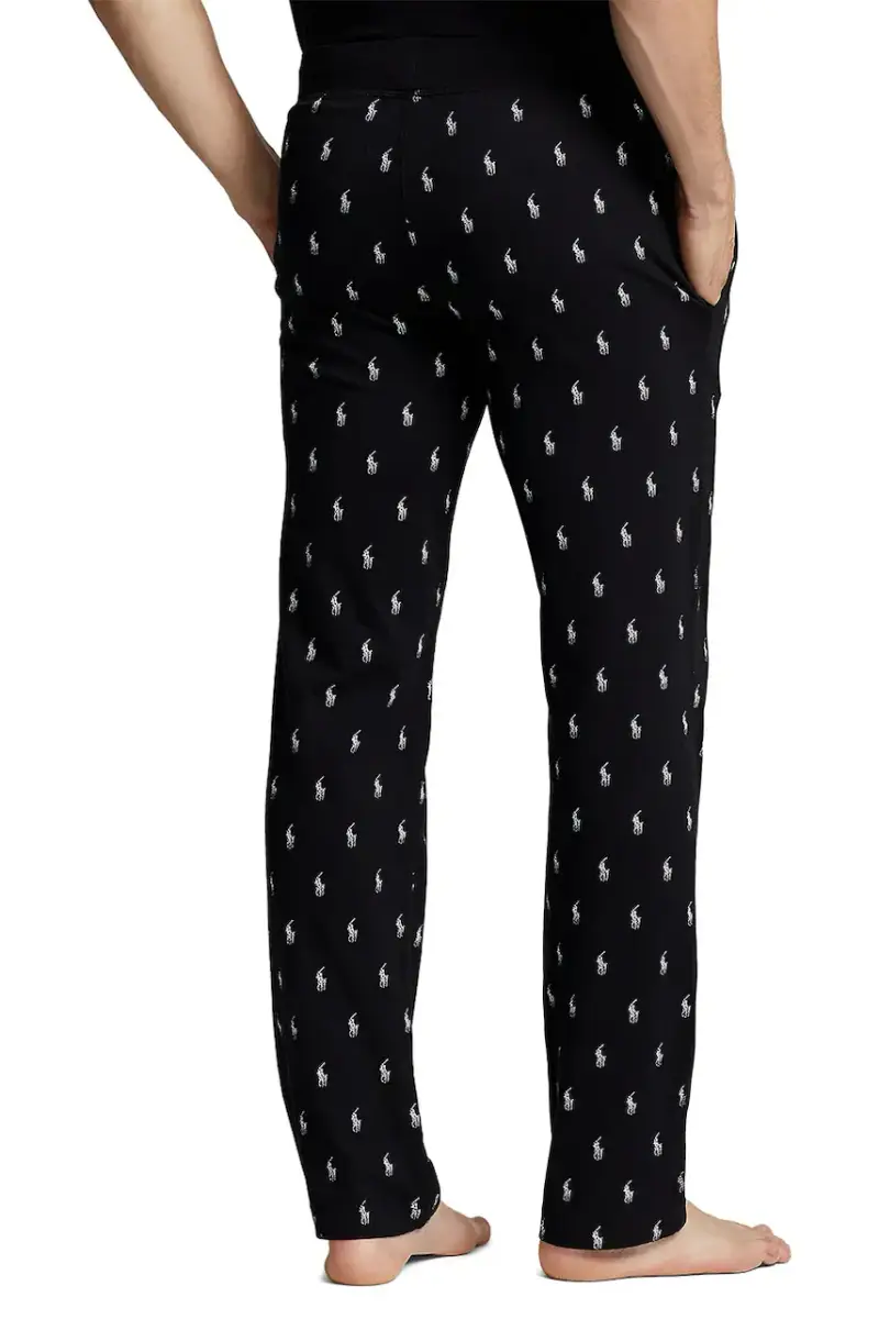 pantaloni notte in lana uomo colore nero 714899514 miniatura 2