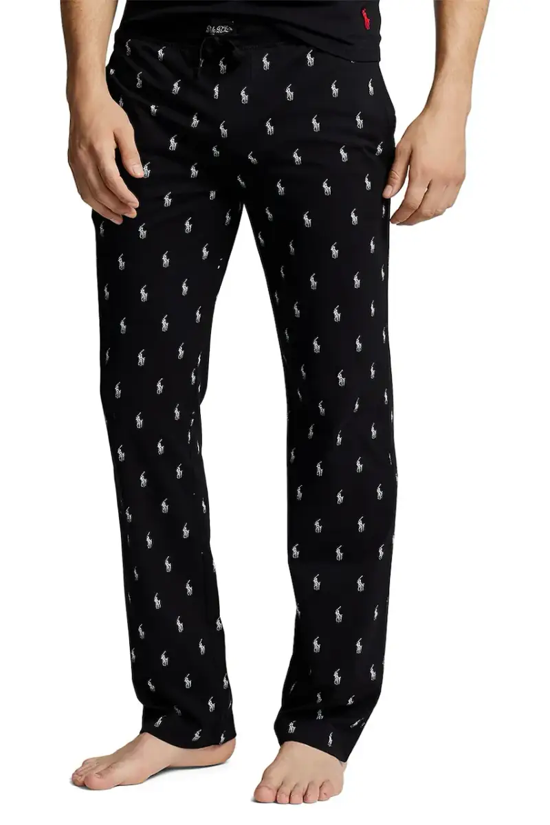 pantaloni notte in lana uomo colore nero 714899514