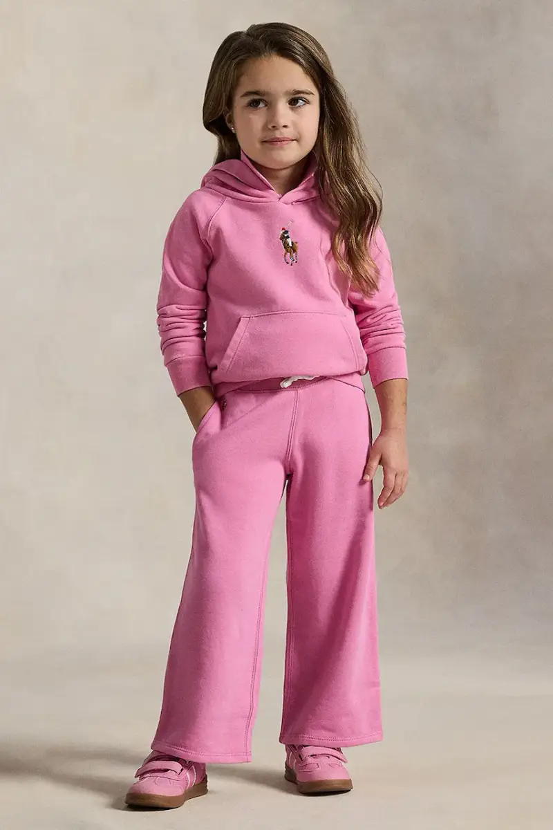 pantaloni tuta bambino/a colore rosa 312957843002