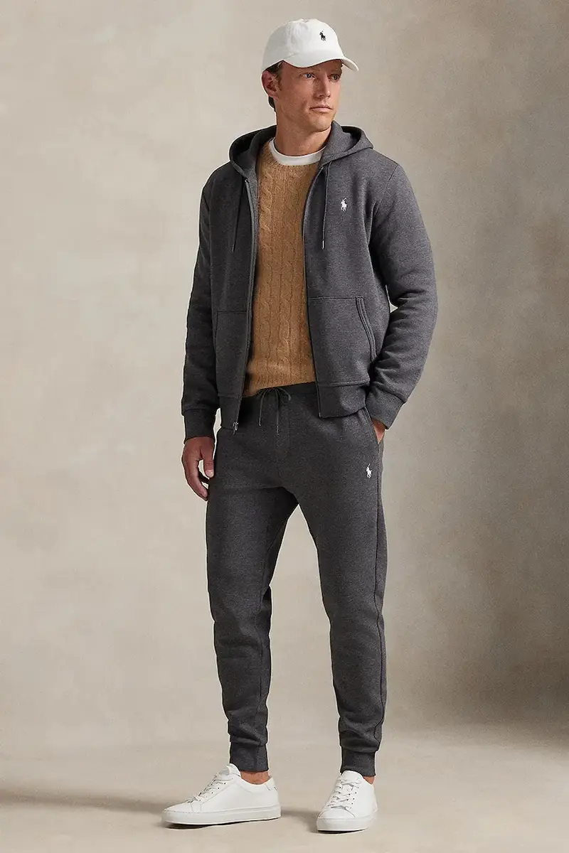 pantaloni tuta colore giallo 710881518 Grigio