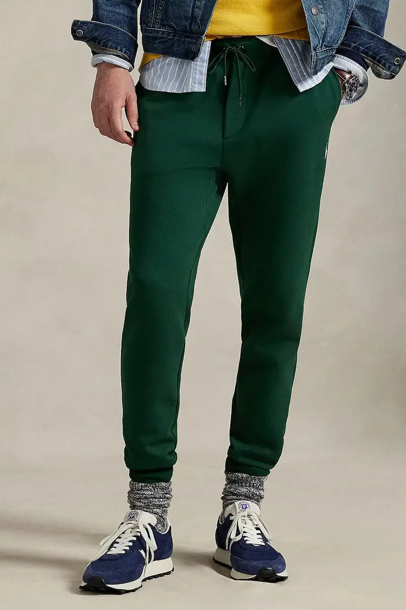 pantaloni tuta colore giallo 710881518 Verde miniatura 2