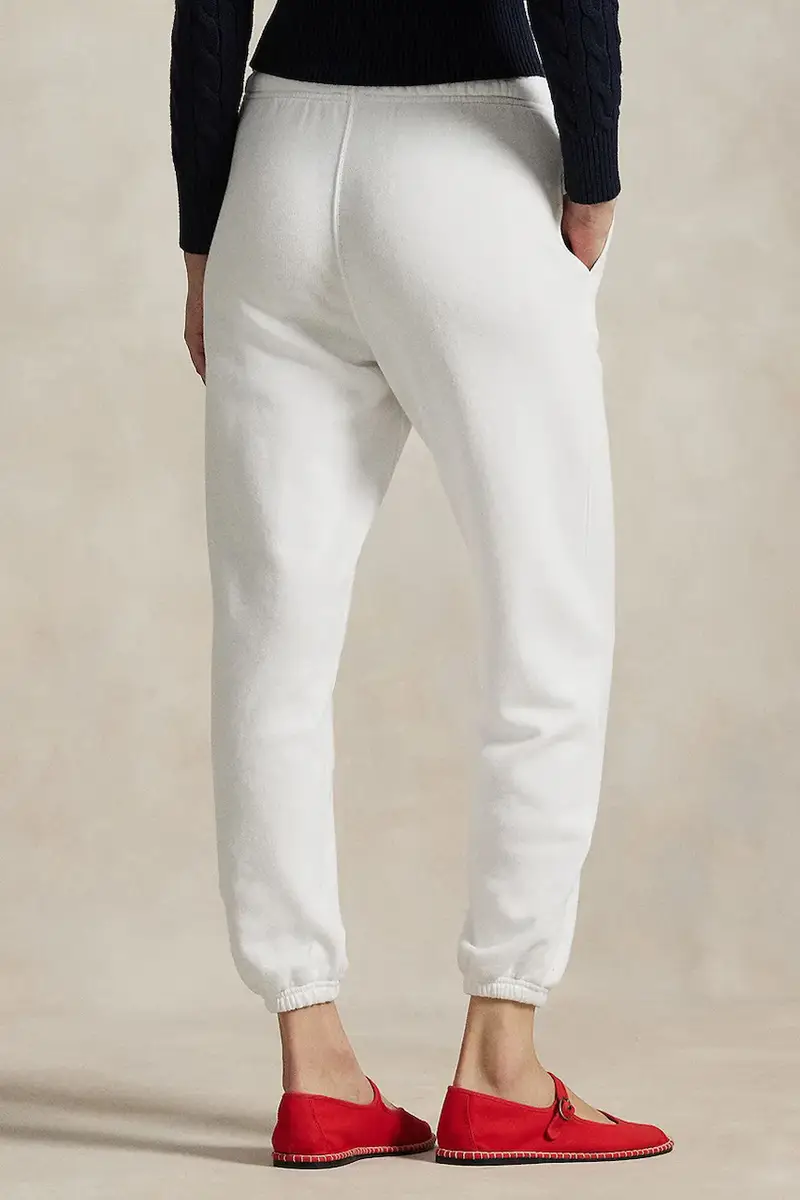 pantaloni tuta colore violetto 211971694 Bianco miniatura 2