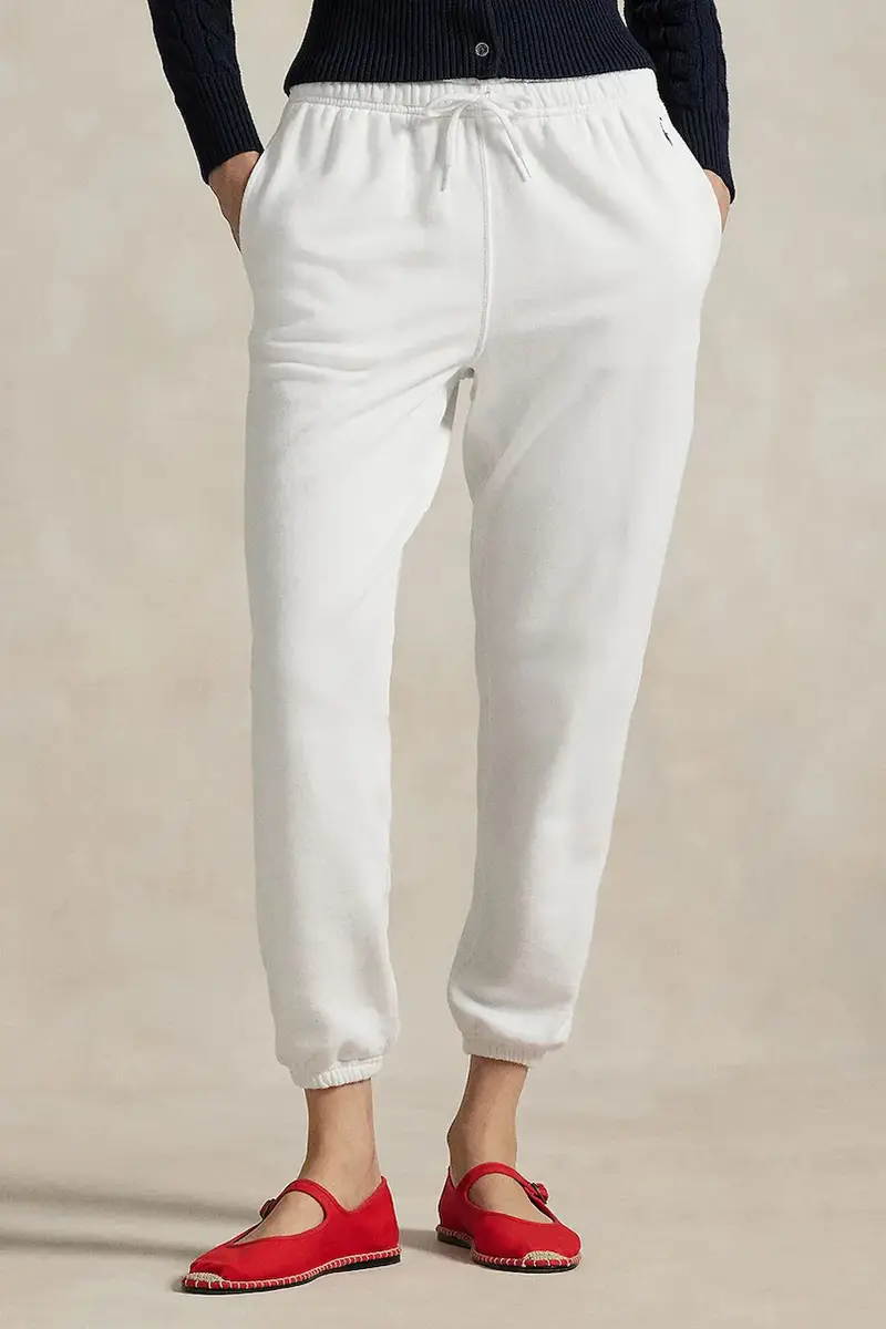 pantaloni tuta colore violetto 211971694 Bianco