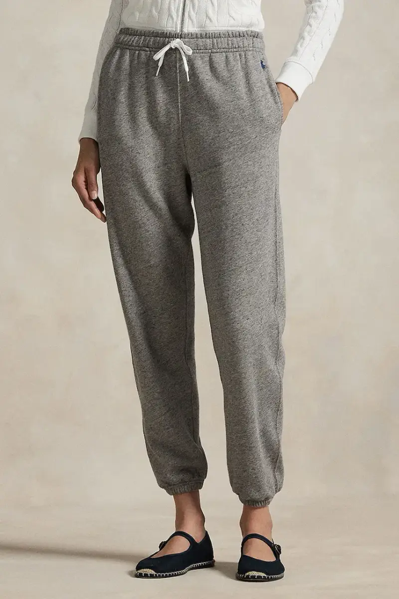 pantaloni tuta colore violetto 211971694 Grigio