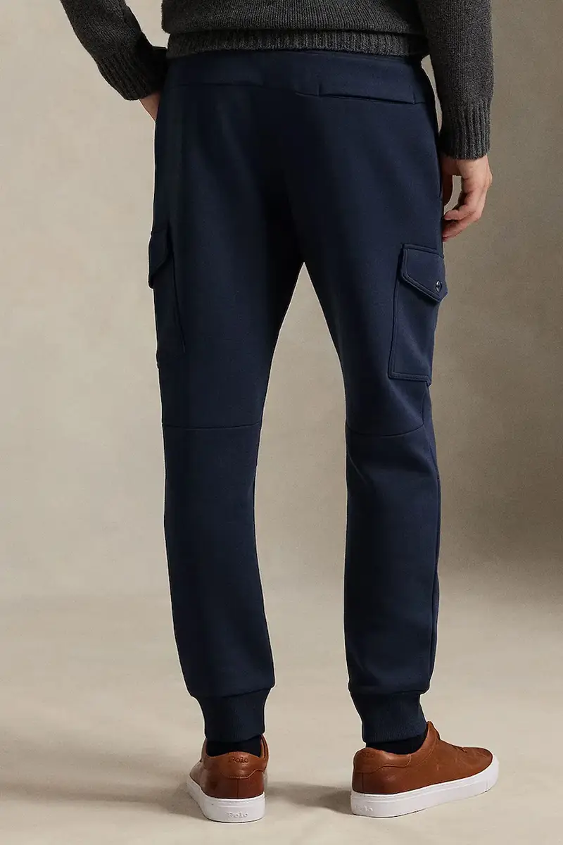 pantaloni tuta uomo colore blu navy 710980340 miniatura 3