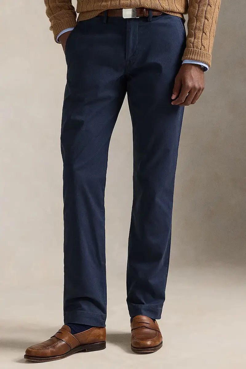 pantaloni uomo colore blu navy 710687424 miniatura 2