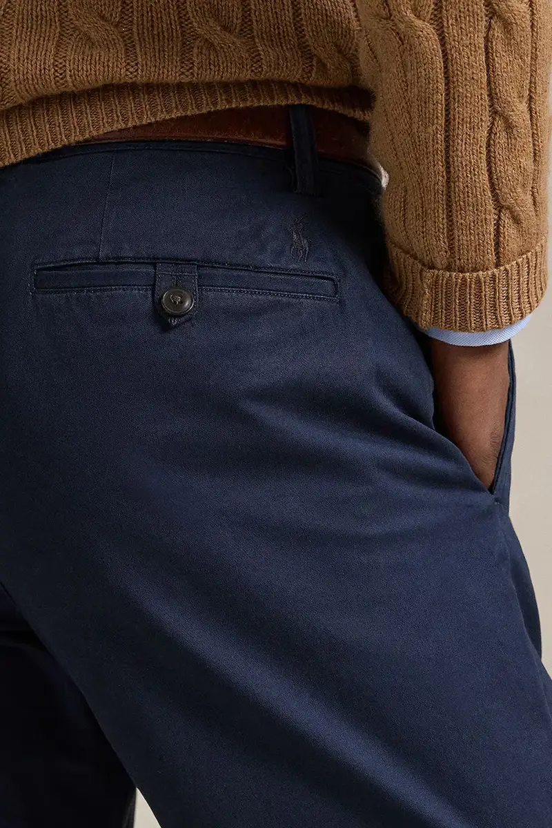 pantaloni uomo colore blu navy 710687424 miniatura 4