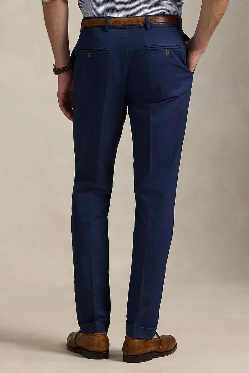 pantaloni uomo colore blu navy 715958495 miniatura 3