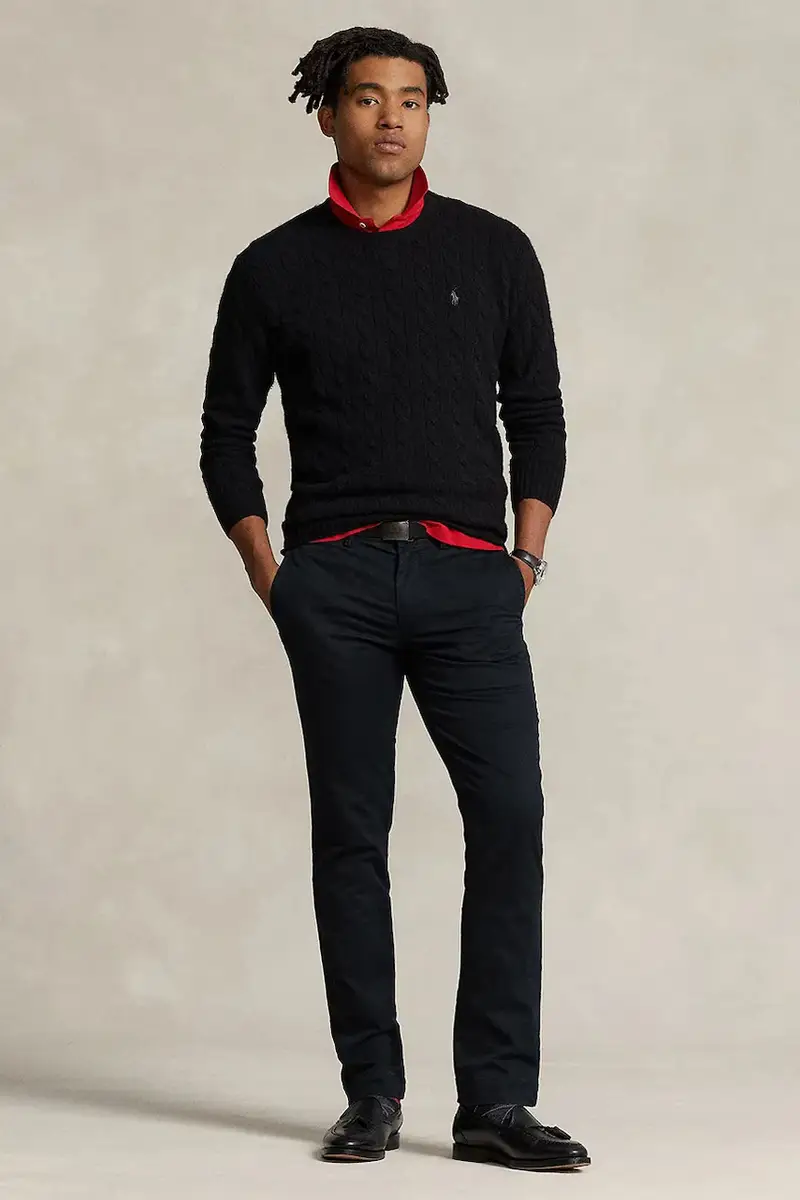 pantaloni uomo colore nero 710778778