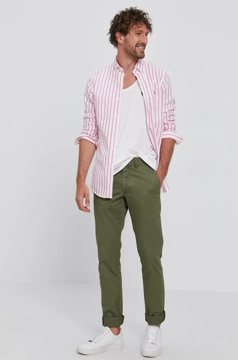 pantaloni Verde miniatura 2