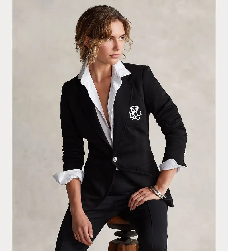 Polo Ralph Lauren Blazer Donna Nero 4056476