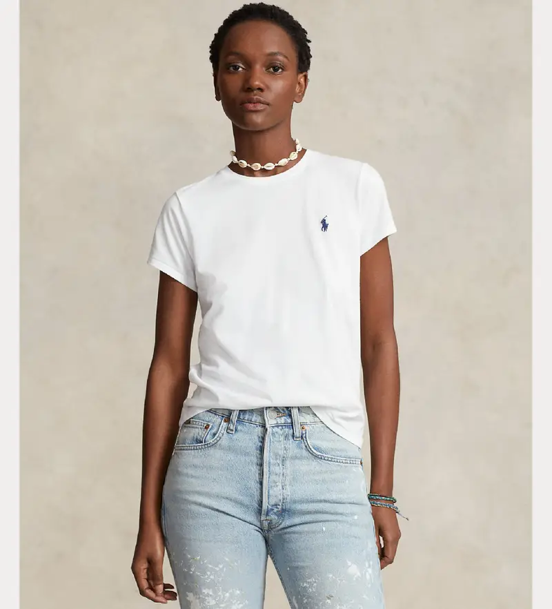 Polo Ralph Lauren T-shirt Donna Bianco 4036968