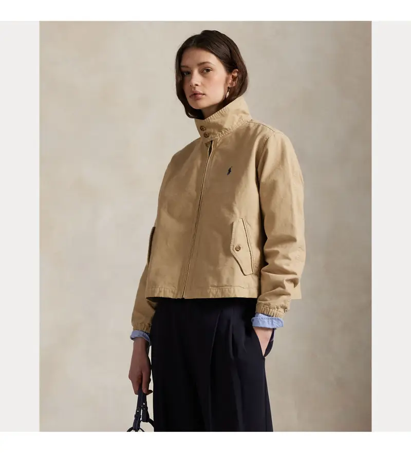 per donna 211936442003 Giacca in tela marrone (XS), Casual, Cotone