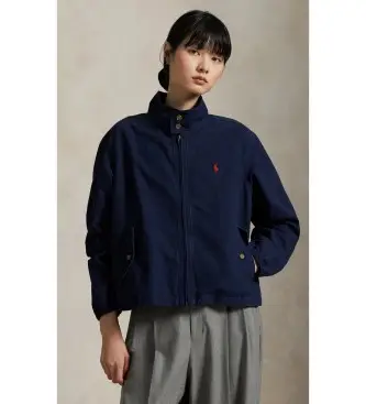 per donna 211936442004 Giacca in tela di cotone (XS), Blu, Casual