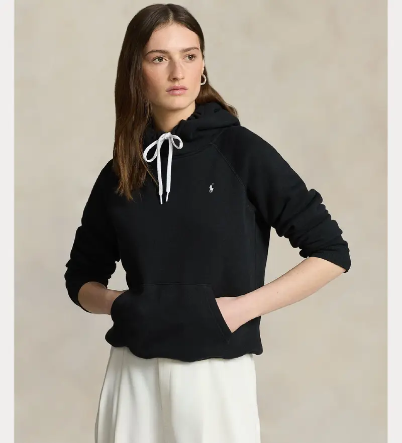 per donna 211943007003 Felpa casual nera (L), Nero, Cotone