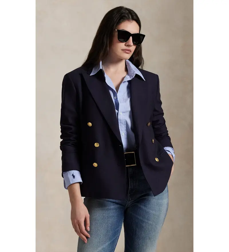 per donna 211952571002 American 2/74 Marine (38), Casual, Lana, Navy