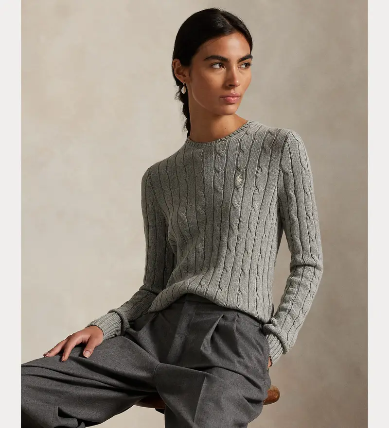 per donna 211971795001 Maglione grigio annodato (XS), Casual, Cotone