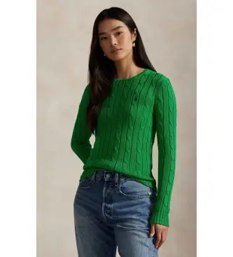 per donna 211971869011 Maglione in cotone lavorato a maglia verde (XXS), Casual