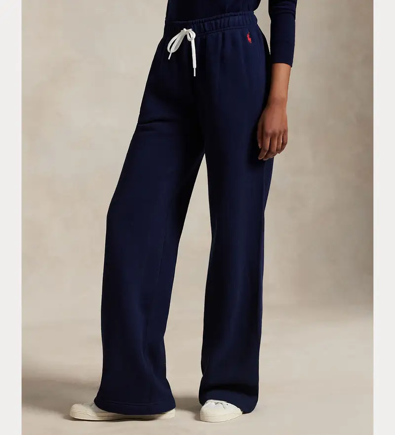 per donna 211977959001 Pantaloni da jogging in pile blu navy con coulisse (XS), Casual, Cotone