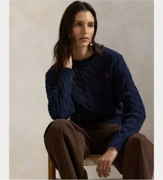 per donna 211A96245001 Cavo marino Jersey (XS), Casual, Cotone, Navy