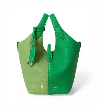 per donna 428P10794002 Borsa verde Ply Mn (OSFA), Casual, Pelle