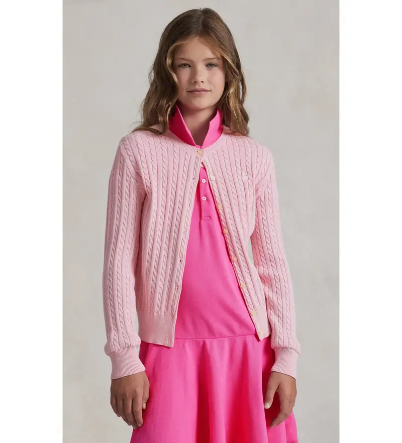 per ragazza 313543047010 Mini maglia rosa (8años=136/138cm), Casual, Cotone, moda per bambini