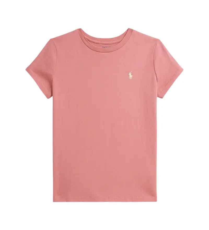 per ragazza 313833549502 Maglietta girocollo rosa (8años=136/138cm), Casual, Cotone, Manica corta, moda per bambini