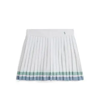 per ragazza 313A11767001 Culottes a righe bianche (6/7años=136/138cm), Bianco, Casual, Poliestere, moda per bambini