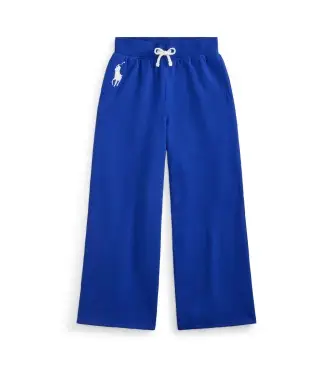 per ragazza 313A95969002 Pantaloni di peluche blu Big Pony (7 años = 130/134cm), Casual, Sportivo, Cotone, moda per bambi