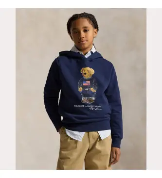 per ragazza 323A10529001 Felpa blu navy Polo Bear (10Años=136/142cm), Casual, Cotone, moda per bambini