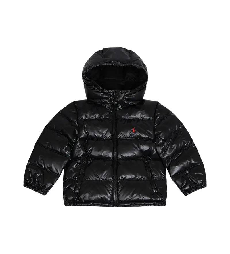 per ragazzo. 322978459001 Cappotto in piumino nero lucido (5años=109/116cm), Casual, Sostenibile, Nylon riciclato, moda pe