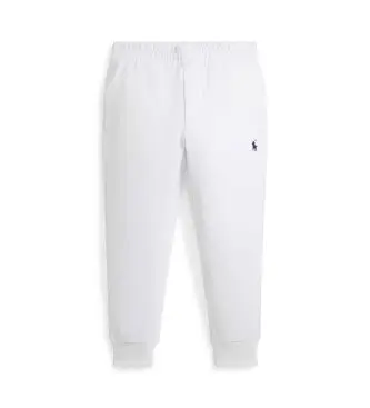per ragazzo 322A95764001 Pantaloni jogger bianchi in maglia doppia (1 años = 93cm), Bianco, Casual, Cotone, moda per