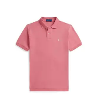 per ragazzo 323703632505 Polo iconica in piqué rosa (6/años = 136/138cm), Casual, Cotone, Manica corta, moda per bambin