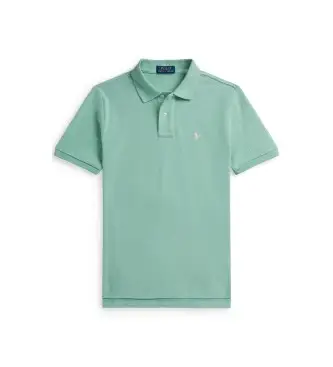 per ragazzo 323703632508 Polo iconica in piqué verde (10/años = 150/161cm), Nero, Cotone, moda per bambini