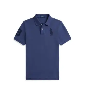 per ragazzo 323703635503 Polo in piqué di cotone con Big Pony blu navy (6/años = 136/138cm), Sportivo, Manica corta, mo