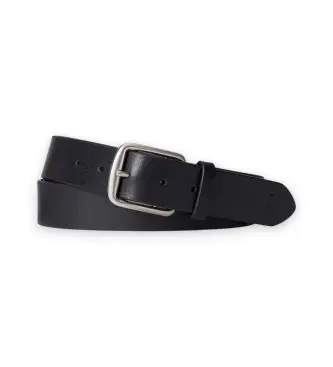 per uomo 405913732001 Cintura in pelle con cavallo nero (34), Casual, Classico