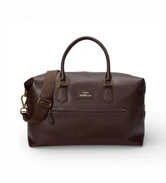 per uomo 405962459002 Borsa da viaggio in pelle martellata marrone (OSFA), Casual