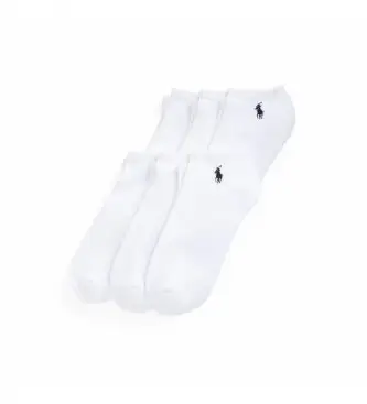 per uomo 449723765002 Confezione da 6 paia di calzini bassi bianchi (40-45), Bianco, Homewear, Cotone