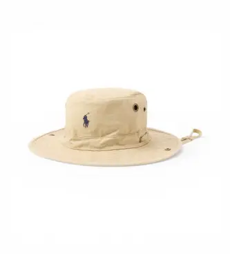 per uomo 449973197003 Cappello da pescatore con toppa beige (OSFA), Casual, Cotone