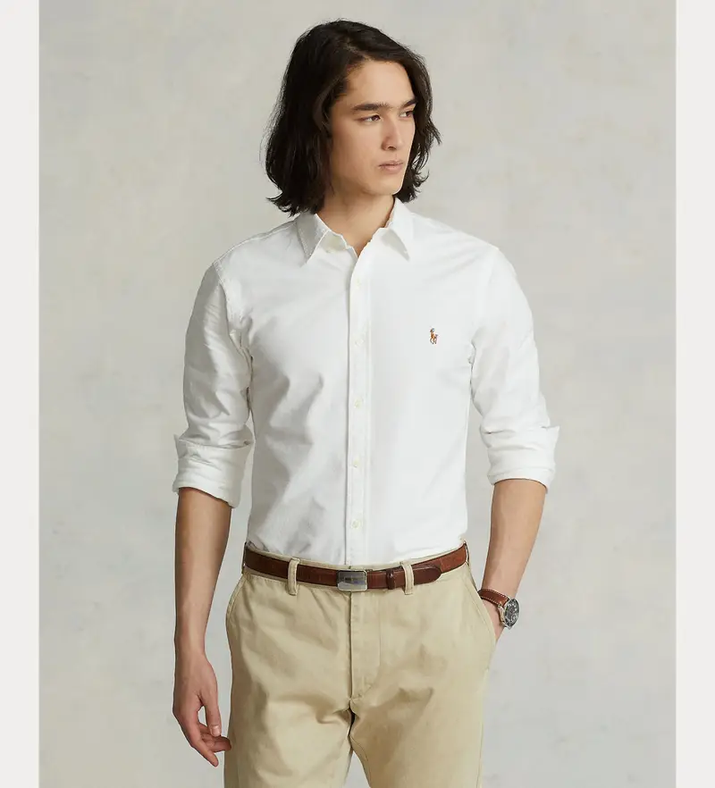 Polo Ralph Lauren Oxford Uomo Bianco 4036295
