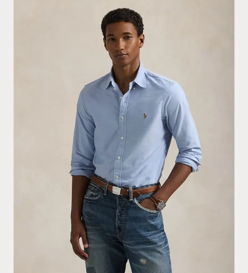 Polo Ralph Lauren Oxford Uomo Blu 4038251