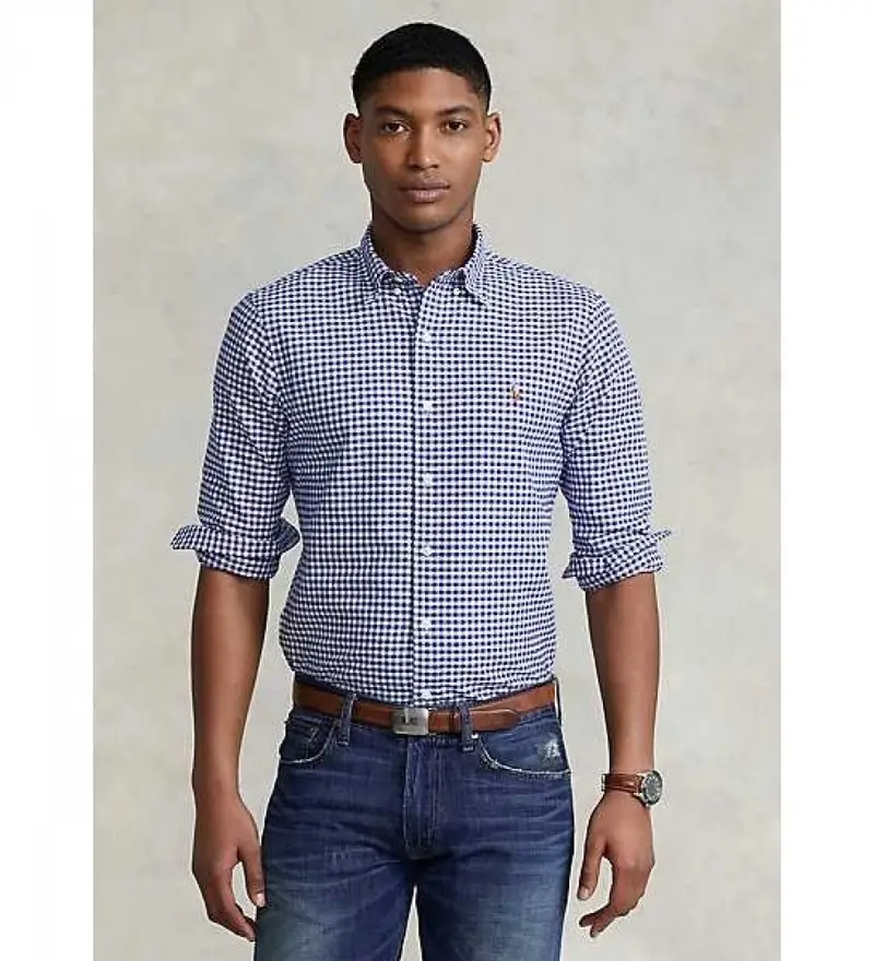 Polo Ralph Lauren Oxford Uomo Blu 4129258