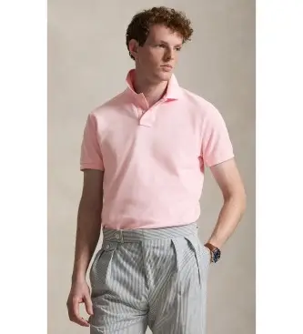 per uomo 710680784117 L'iconica polo in piqué rosa chiaro (M), Casual, Cotone, Manica corta
