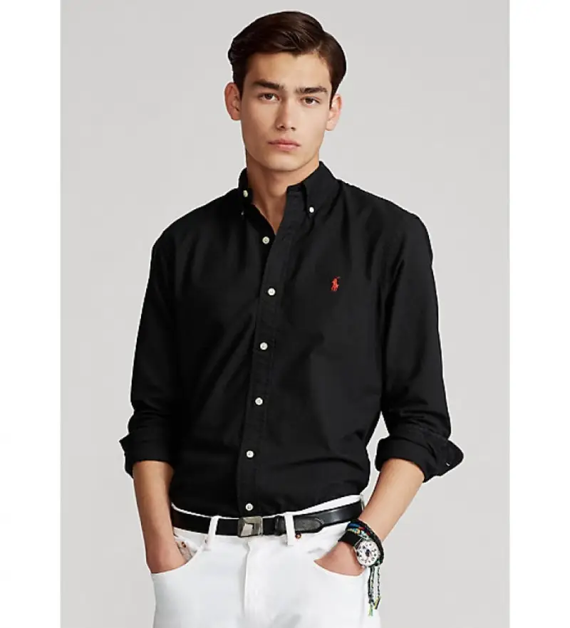 Polo Ralph Lauren Oxford Uomo Nero 4054166