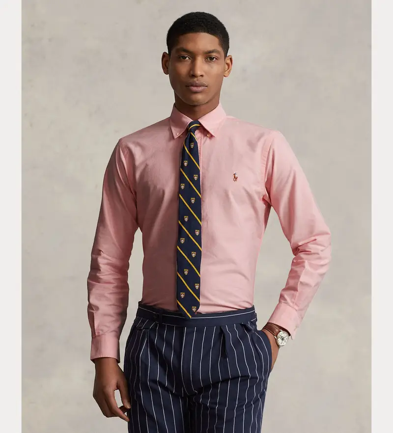 Polo Ralph Lauren Oxford Uomo Rosa 2678146