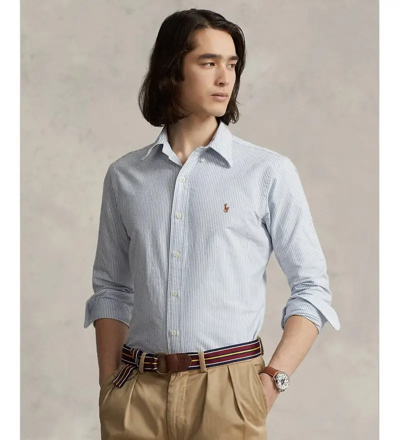 Polo Ralph Lauren Oxford Uomo Blu 4038541